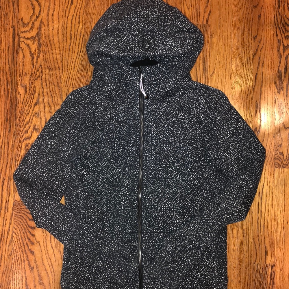 LuluLemon Scuba Hoodie - Black and White